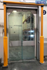 Heavy Duty Insulated Impact Traffic Door Stainless Steel Double Acting Swing Door for Cold Room and Warehouse