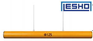 Cylindrical sound and light height limit alarm and safety barrier anti-collision bar