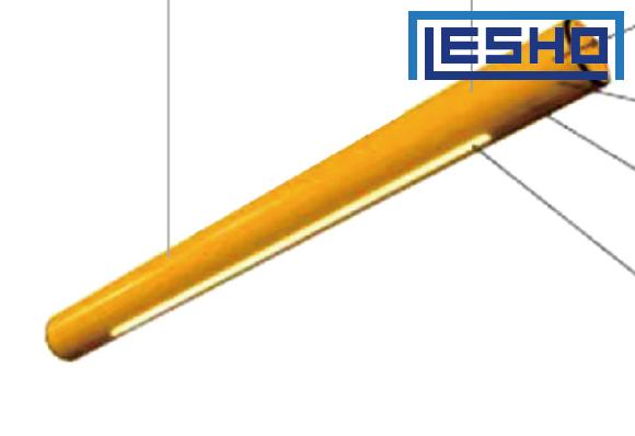 Cylindrical sound and light height limit alarm and safety barrier anti-collision bar