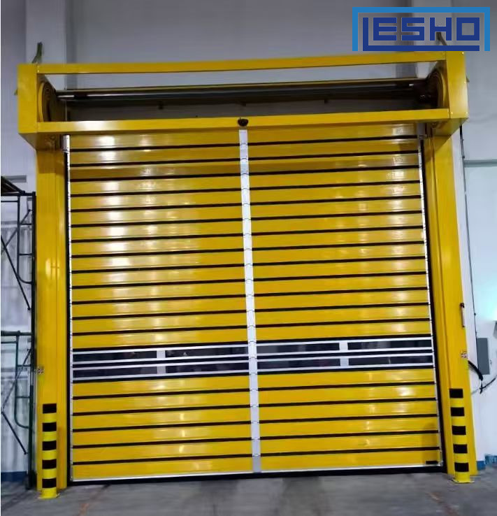 Aluminum Alloy Spiral High Speed Doors 