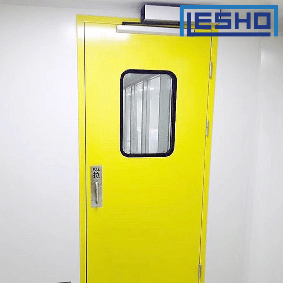 Standard Stainless Steel Swing Clean Room Door for Pharmaceutical Laboratory