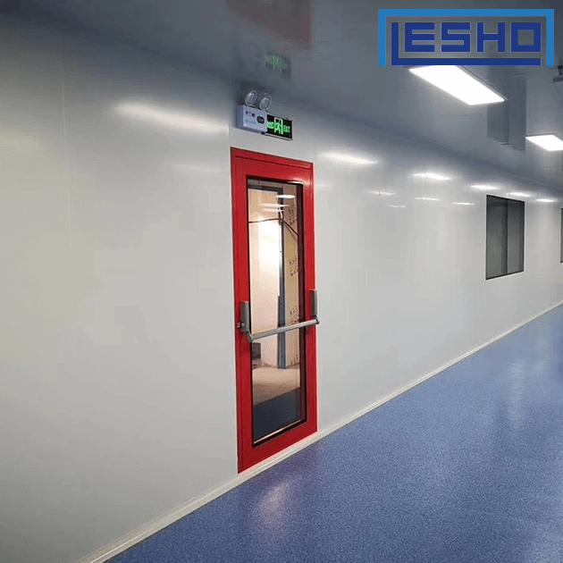 Standard Stainless Steel Swing Clean Room Door for Pharmaceutical Laboratory
